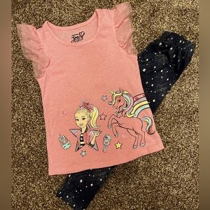 Nickelodeon JoJo Siwa 2pc Girls Outfit